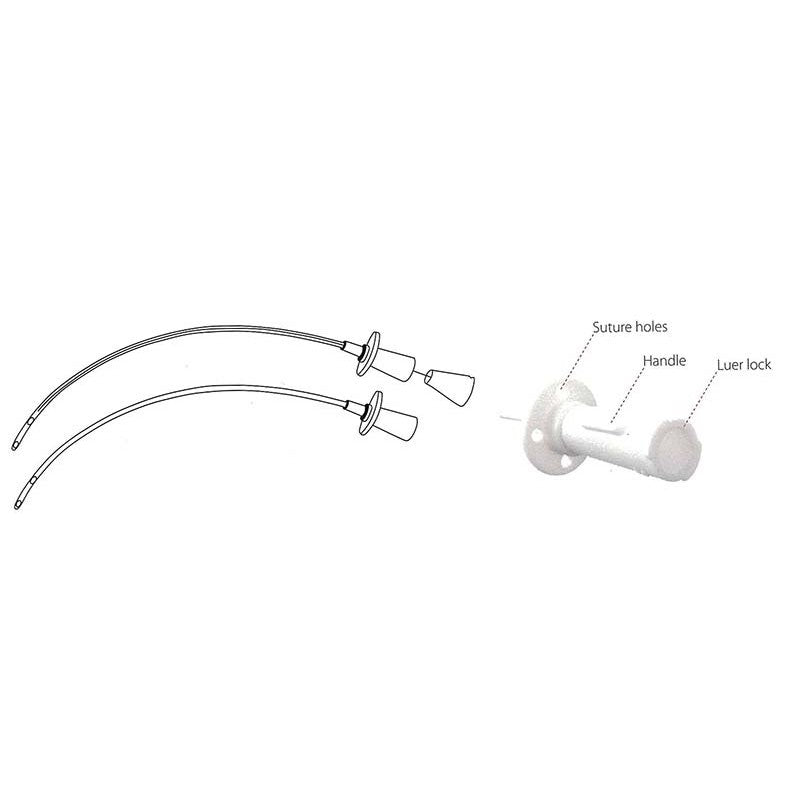 Urinary catheters with stylet for cat sterile