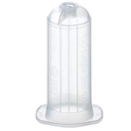 Vacutainer one-use non-stackable holder