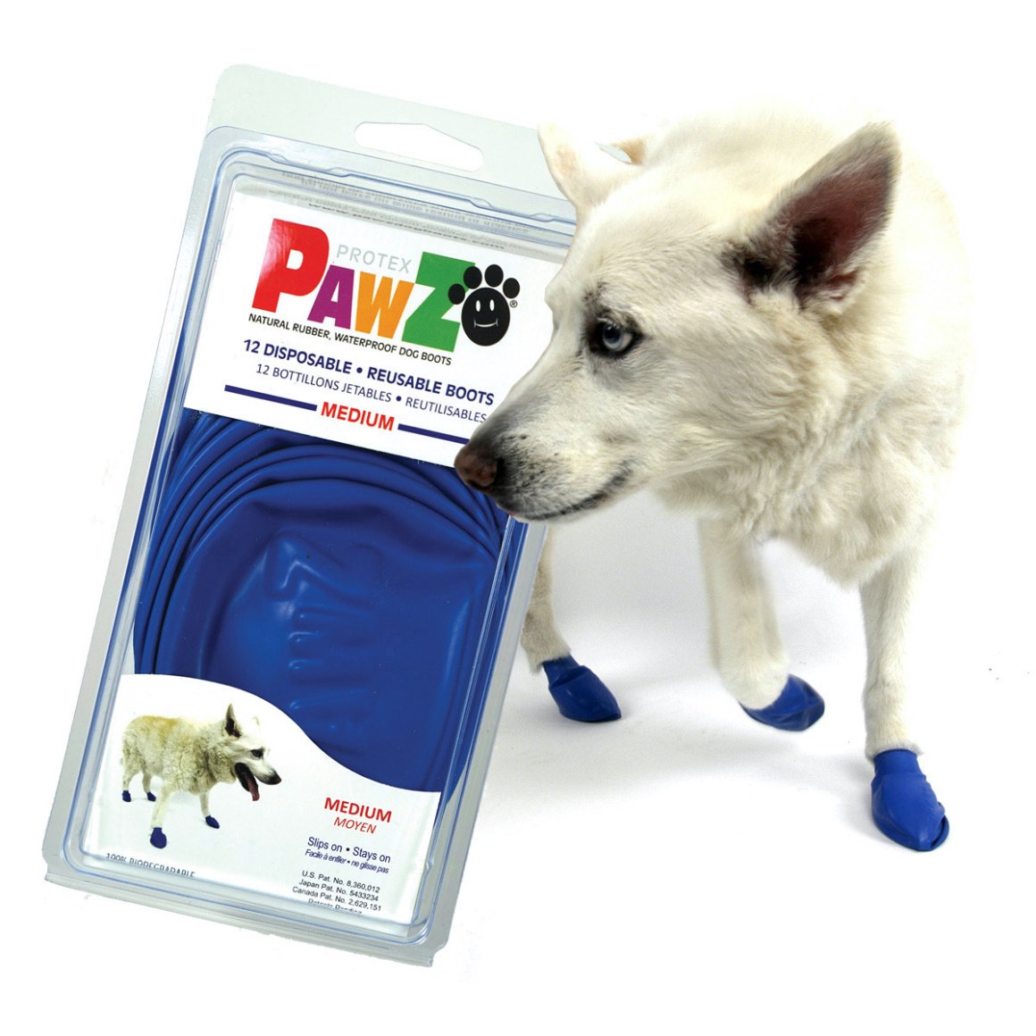 Protex Pawz rubber boots for dogs
