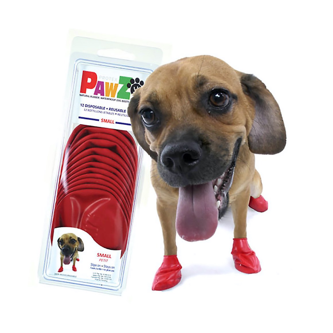 Protex Pawz rubber boots for dogs