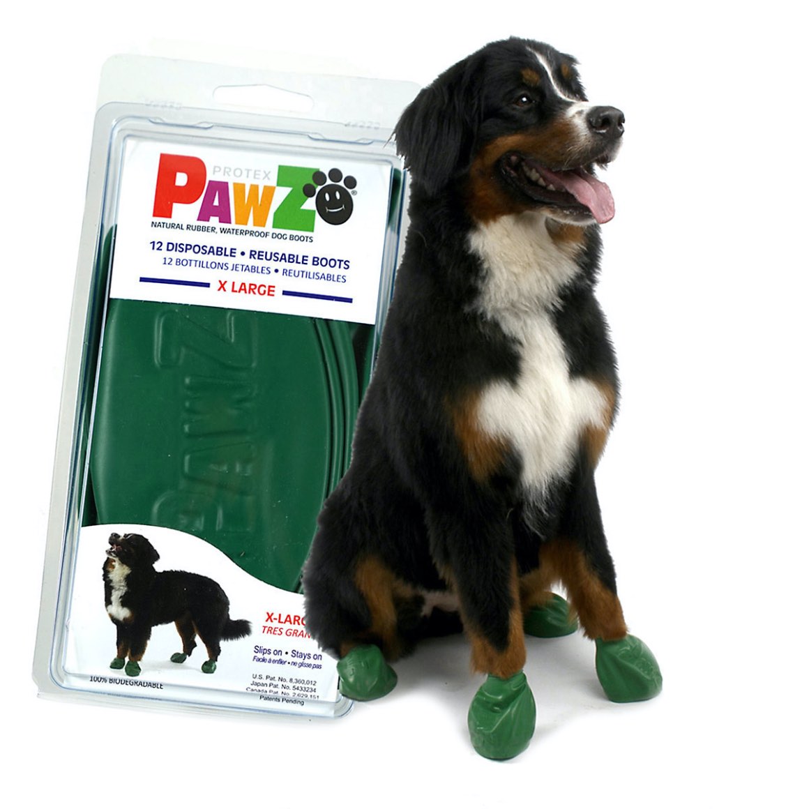Protex Pawz rubber boots for dogs