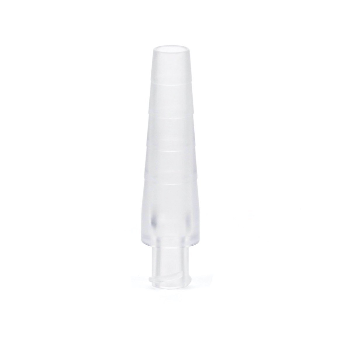 Catheter luer fitting barbed connector