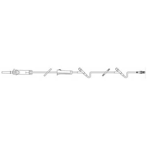 Contino-Flo 10 Drops IV Set  Duo-Vent 2 Ports