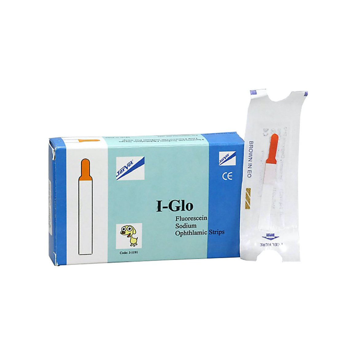 I-Glo fluorescein ophtalmic strip