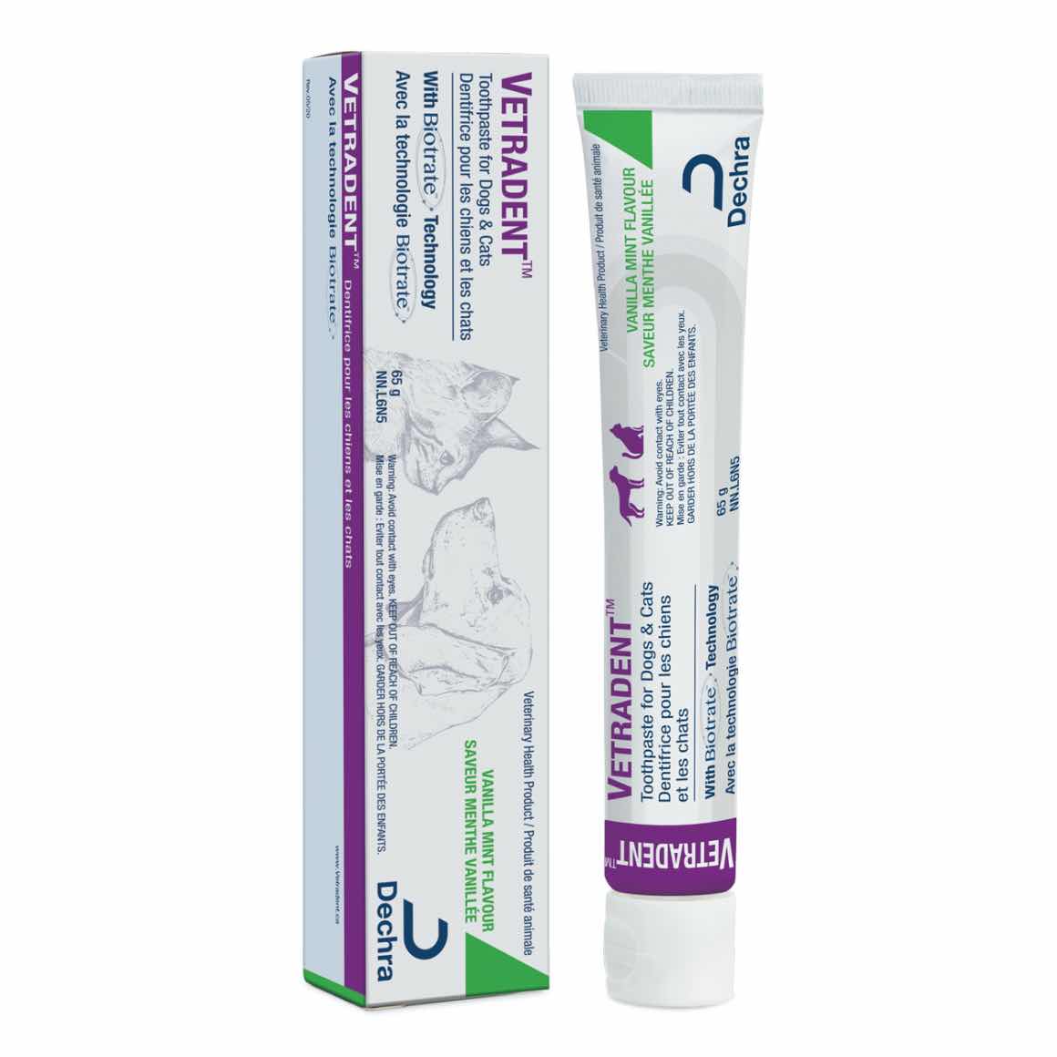 Vetradent toothpaste for dogs and cats
