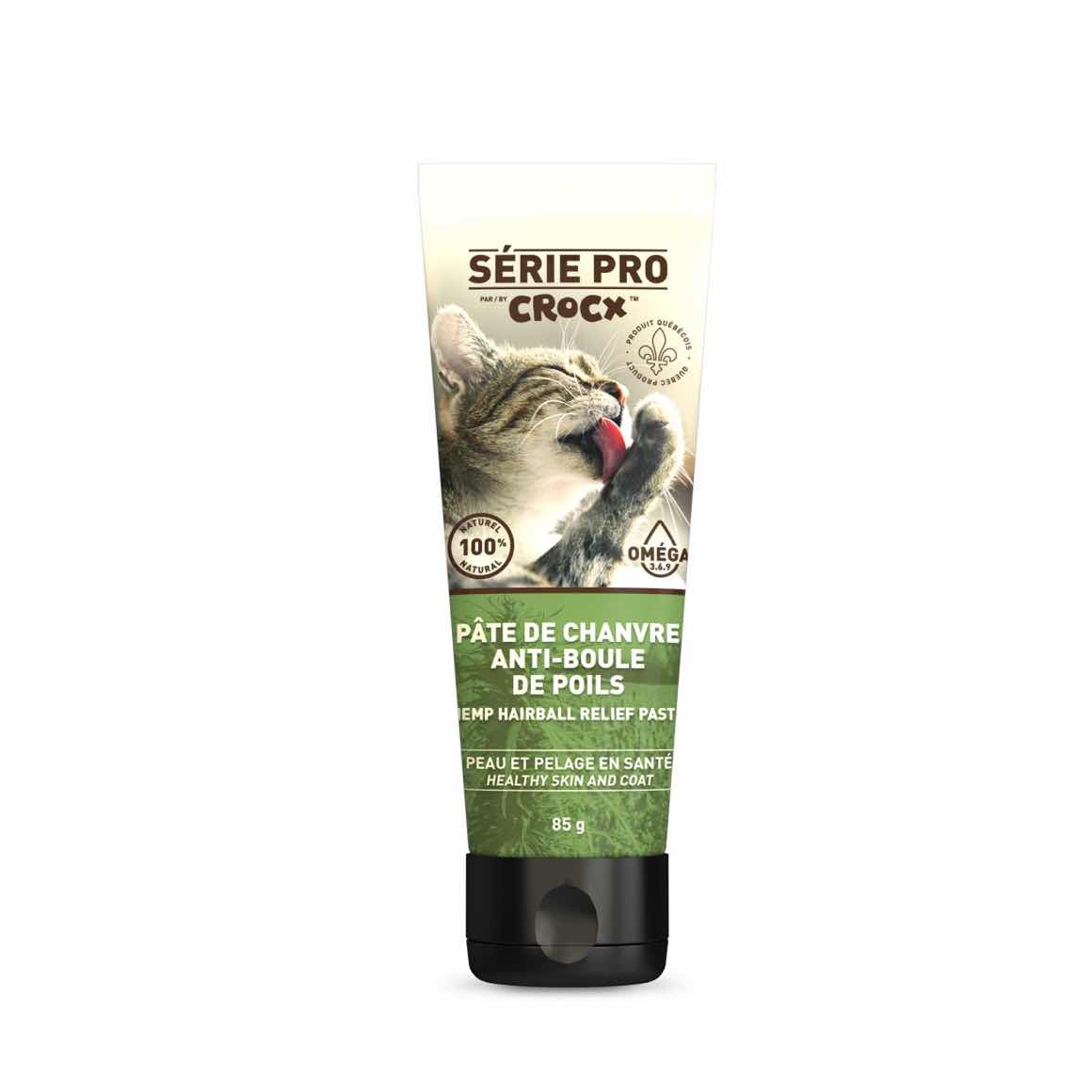 Hemp hairball relief paste