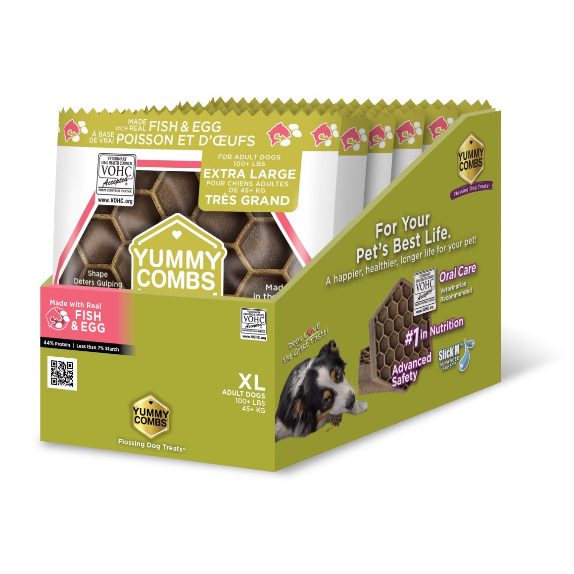 Yummy Combs dental treats for xlarge dogs (trial sizes)