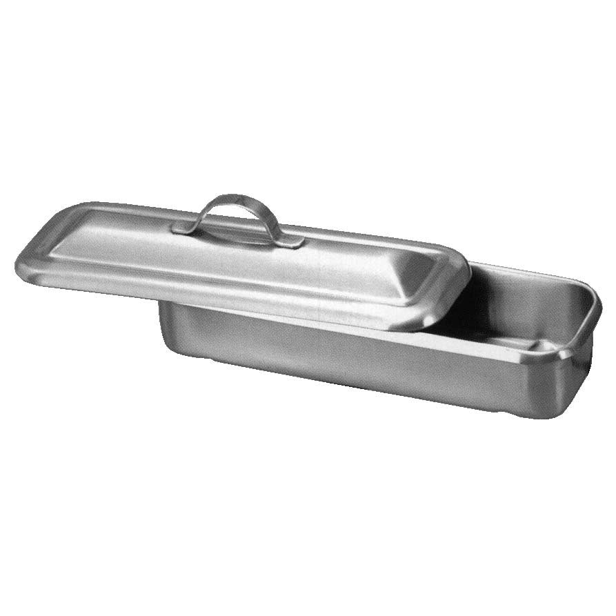 Instrument and catheter tray with strap handle cover
