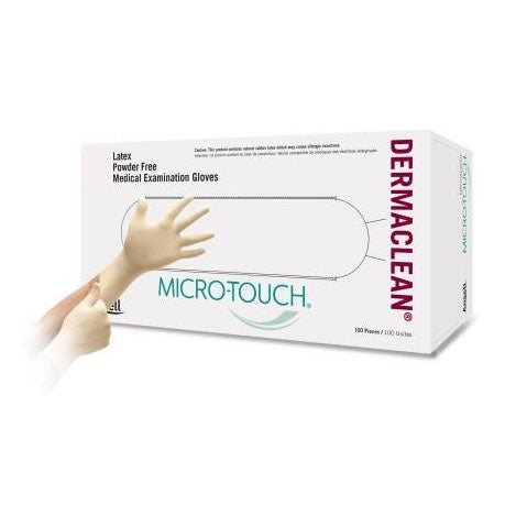 Latex powder-free Micro-Touch DermaClean examination glove