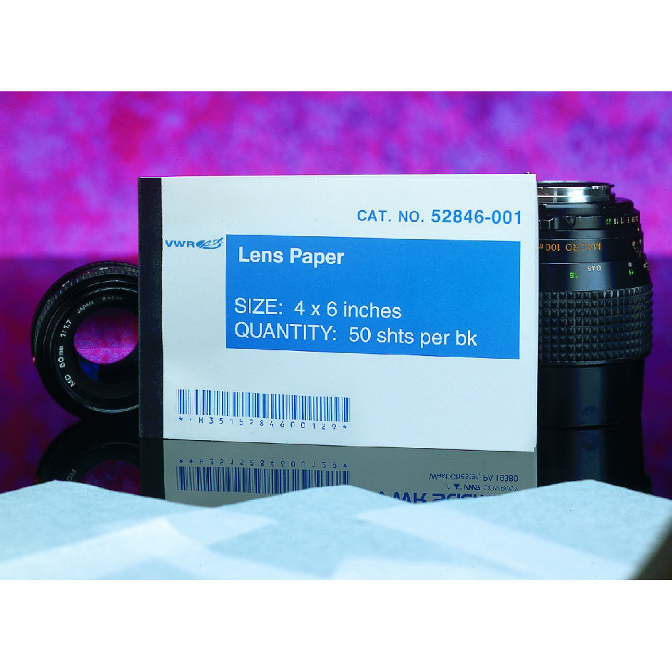 Lens cleaning tissues