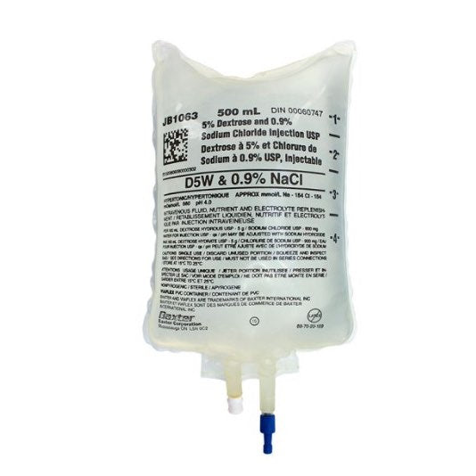 Dextrose and Sodium Chloride Injectable Solution