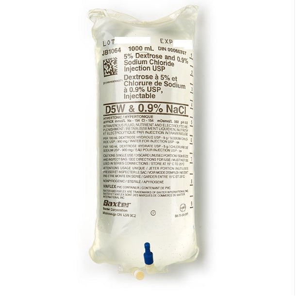 Dextrose and Sodium Chloride Injectable Solution